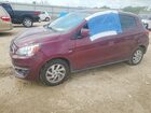 2020 Mitsubishi Mirage Se Maroon vin: ML32A4HJ6LH010597