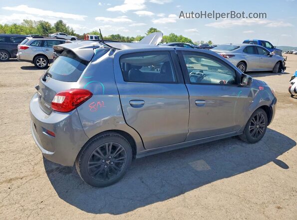 ML32A5HJ0KH007599 2019 MITSUBISHI MIRAGE Gray Trasero derecho