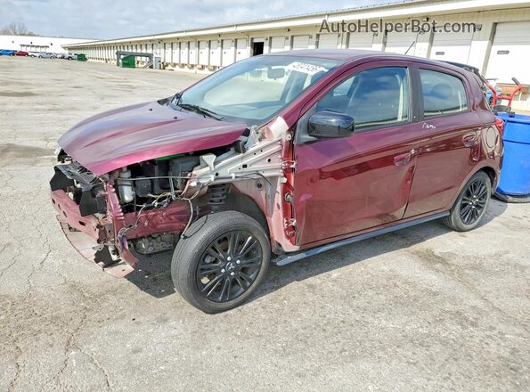 ML32A5HJ2LH004334 2020 MITSUBISHI MIRAGE Темно-бордовый Передняя левая четверть