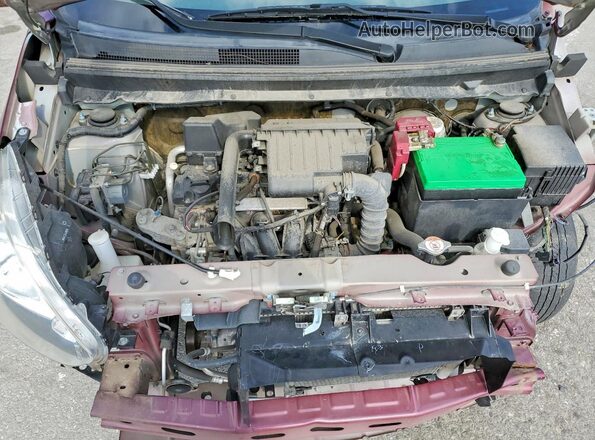 ML32A5HJ2LH004334 2020 MITSUBISHI MIRAGE Темно-бордовый Вид задней части салона