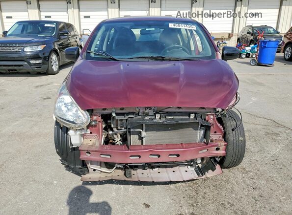 ML32A5HJ2LH004334 2020 MITSUBISHI MIRAGE Темно-бордовый Вид спереди