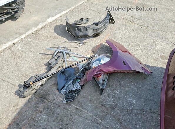 ML32A5HJ2LH004334 2020 MITSUBISHI MIRAGE Темно-бордовый Вид подкапотного пространства