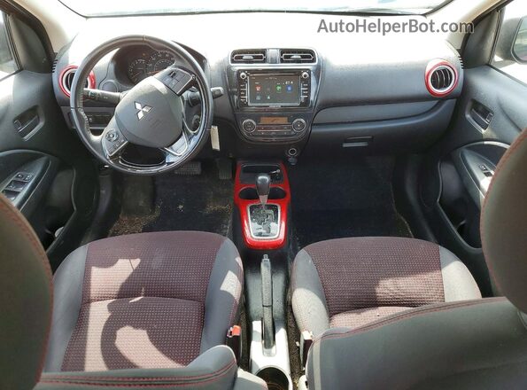 ML32A5HJ2LH004334 2020 MITSUBISHI MIRAGE Темно-бордовый Вид панели приборов