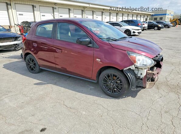 ML32A5HJ2LH004334 2020 MITSUBISHI MIRAGE Темно-бордовый Передняя правая четверть