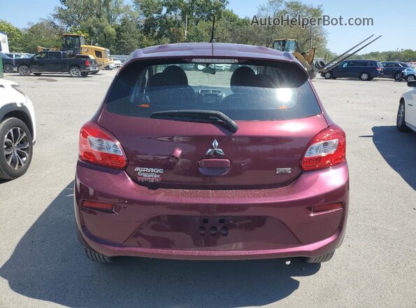 ML32A5HJ5LH000391 2020 MITSUBISHI MIRAGE Burgundy Widok z tyłu