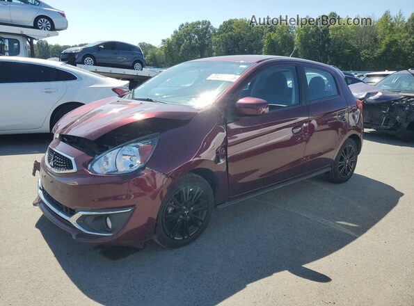 ML32A5HJ5LH000391 2020 MITSUBISHI MIRAGE Burgundy Przód lewy