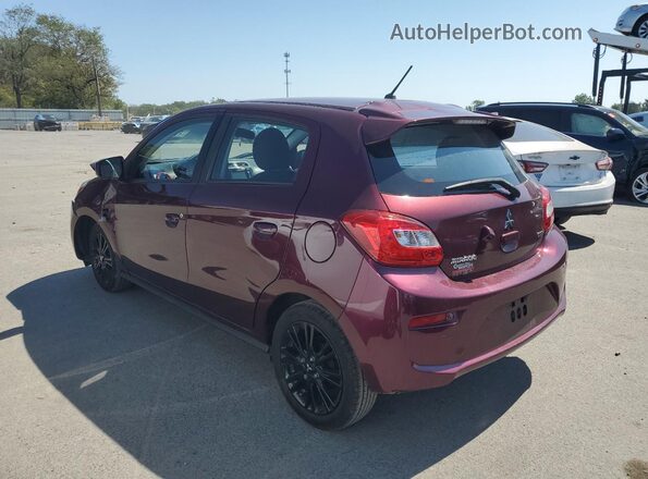 ML32A5HJ5LH000391 2020 MITSUBISHI MIRAGE Burgundy Tył lewy