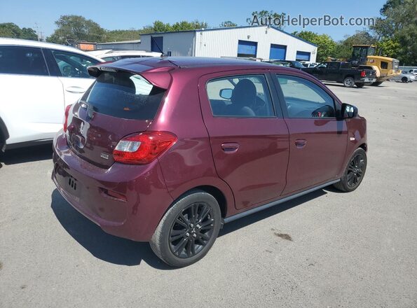 ML32A5HJ5LH000391 2020 MITSUBISHI MIRAGE Burgundy Tył prawy