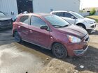 2020 Mitsubishi Mirage Le Фиолетовый vin: ML32A5HJ6LH004711 Damage: Front Bumper/Cover, Broken, Replacement Required
