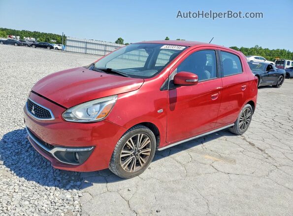 ML32A5HJXHH011765 2017 MITSUBISHI MIRAGE Красный Передняя левая четверть