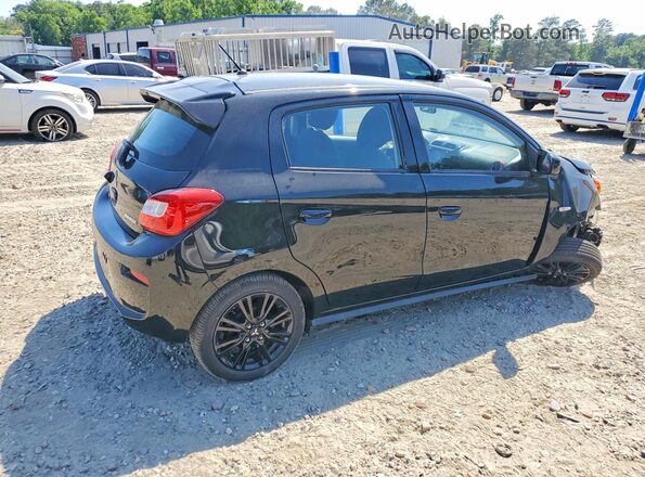 ML32A5HJXKH004502 2019 MITSUBISHI MIRAGE Черный Задняя правая четверть