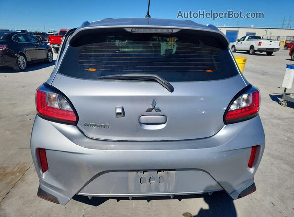 ML32AUHJ0NH008024 2022 MITSUBISHI MIRAGE Silver Вид ззаду