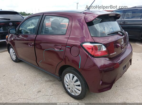 ML32AUHJ0RH017716 2024 MITSUBISHI MIRAGE Фиолетовый Задняя левая четверть
