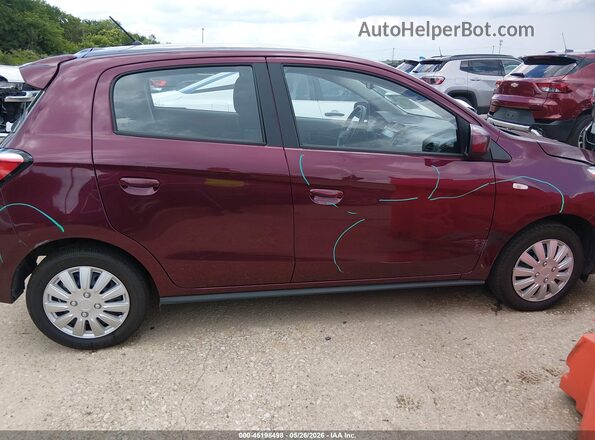 ML32AUHJ0RH017716 2024 MITSUBISHI MIRAGE Фиолетовый Вид задней части салона