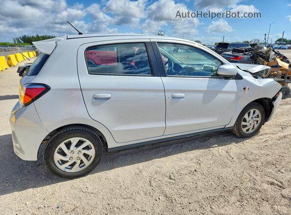 ML32AUHJ1RH033696 2024 MITSUBISHI MIRAGE Серебряный Задняя правая четверть
