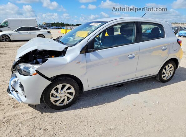 ML32AUHJ1RH033696 2024 MITSUBISHI MIRAGE Серебряный Передняя левая четверть