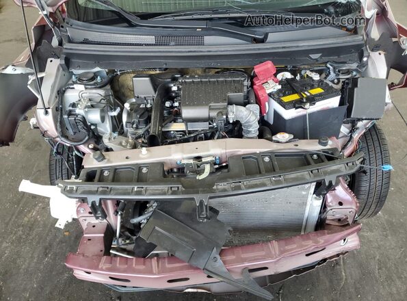 ML32AUHJ1RH036033 2024 MITSUBISHI MIRAGE Burgundy Սալոնի 360 աստիճան տեսք