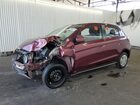 2024 Mitsubishi Mirage Es Burgundy vin: ML32AUHJ1RH036033 Damage: Left Front Fender, Severe Damage, Replacement Required