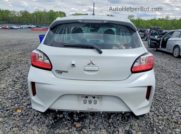ML32AUHJ2MH009075 2021 MITSUBISHI MIRAGE Silver Widok z tyłu