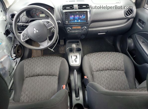 ML32AUHJ2MH009075 2021 MITSUBISHI MIRAGE Silver Widok deski rozdzielczej