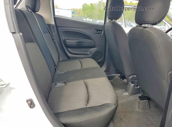 ML32AUHJ2MH009075 2021 MITSUBISHI MIRAGE Silver Widok tylnych siedzeń