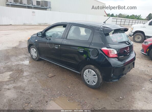 ML32AUHJ2RH016888 2024 MITSUBISHI MIRAGE Black უკანა მარცხენა