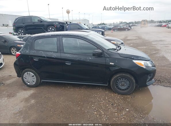 ML32AUHJ2RH016888 2024 MITSUBISHI MIRAGE Black უკანა სალონის ხედი