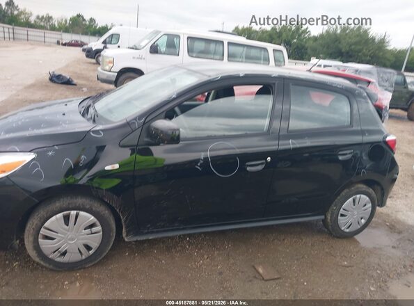 ML32AUHJ2RH016888 2024 MITSUBISHI MIRAGE Black სალონის 360-გრადუსიანი ხედი