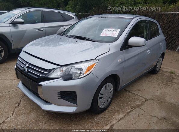 ML32AUHJ2RH019130 2024 MITSUBISHI MIRAGE Серебряный Передняя левая четверть