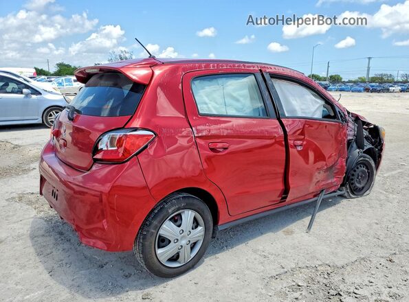 ML32AUHJ3MH004841 2021 MITSUBISHI MIRAGE Красный Задняя правая четверть