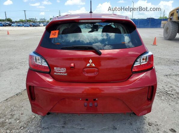 ML32AUHJ3MH004841 2021 MITSUBISHI MIRAGE Красный Вид сзади