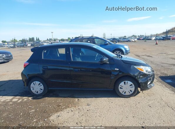 ML32AUHJ3RH009495 2024 MITSUBISHI MIRAGE Black Widok wnętrza z tyłu
