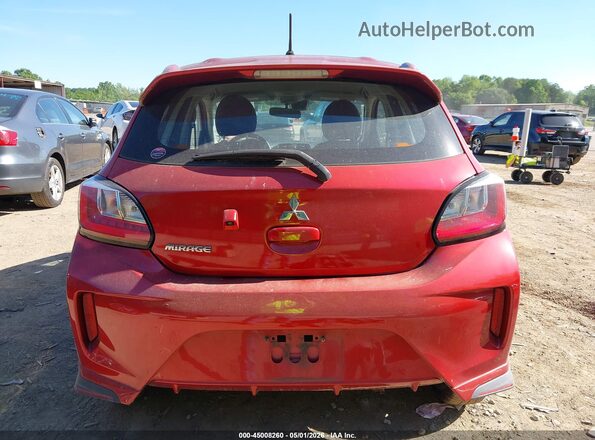 ML32AUHJ4MH002614 2021 MITSUBISHI MIRAGE Красный 
