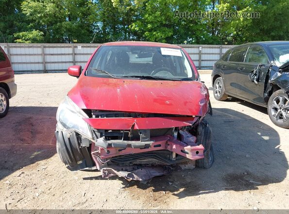 ML32AUHJ4MH002614 2021 MITSUBISHI MIRAGE Красный Вид задней части салона