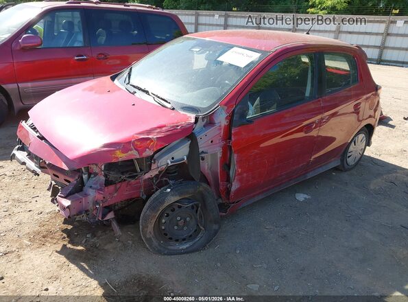 ML32AUHJ4MH002614 2021 MITSUBISHI MIRAGE Красный Передняя левая четверть