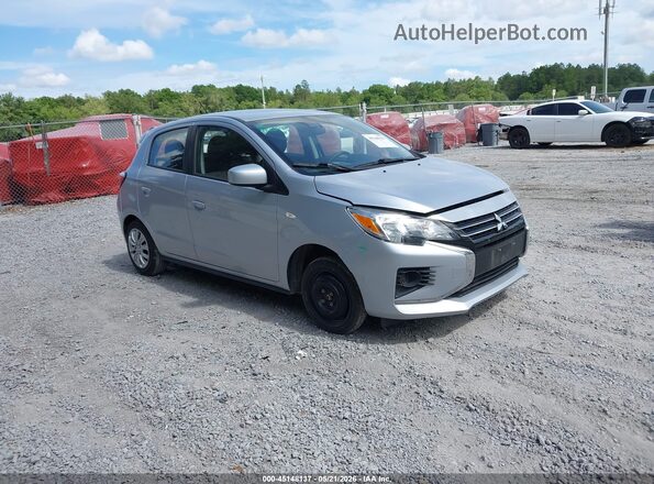 ML32AUHJ4RH007366 2024 MITSUBISHI MIRAGE Серебряный Передняя правая четверть