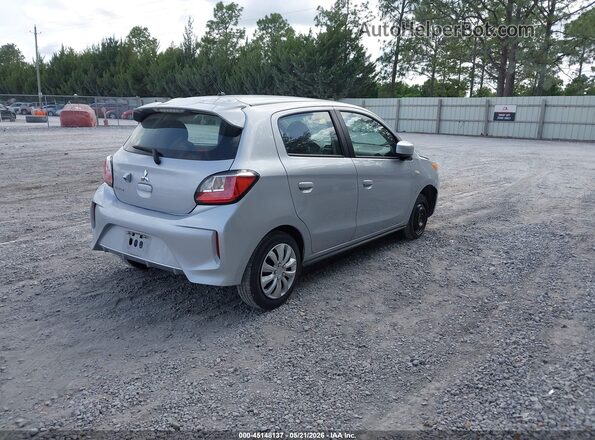 ML32AUHJ4RH007366 2024 MITSUBISHI MIRAGE Серебряный Задняя правая четверть