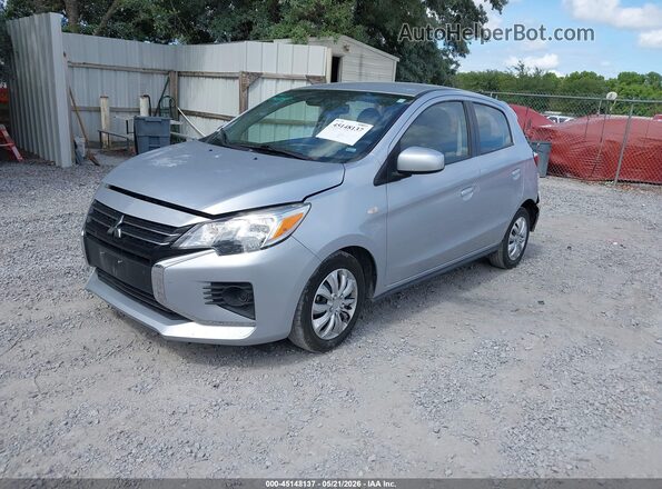ML32AUHJ4RH007366 2024 MITSUBISHI MIRAGE Серебряный Передняя левая четверть