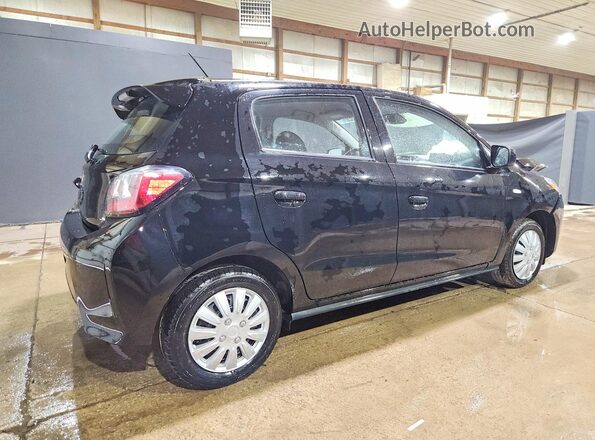 ML32AUHJ5RH024757 2024 MITSUBISHI MIRAGE Черный Задняя правая четверть