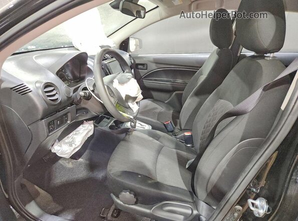 ML32AUHJ5RH024757 2024 MITSUBISHI MIRAGE Черный Вид салона спереди