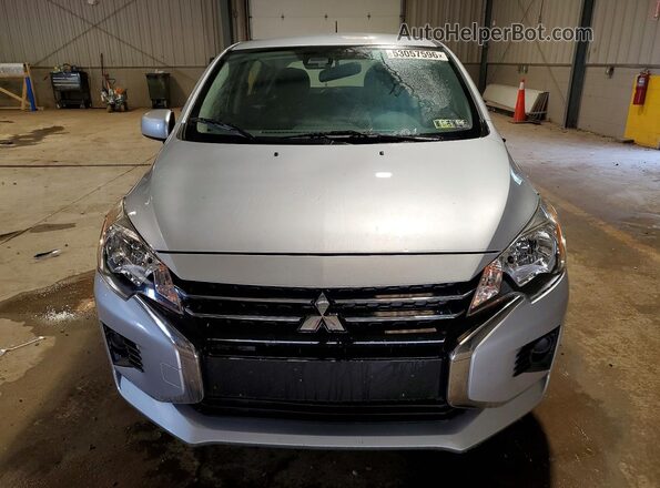 ML32AUHJ6MH000461 2021 MITSUBISHI MIRAGE Silver Widok z przodu