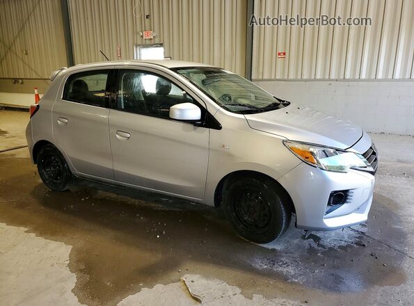 ML32AUHJ6MH000461 2021 MITSUBISHI MIRAGE Silver Przód prawy