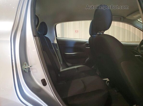 ML32AUHJ6MH000461 2021 MITSUBISHI MIRAGE Silver Widok tylnych siedzeń