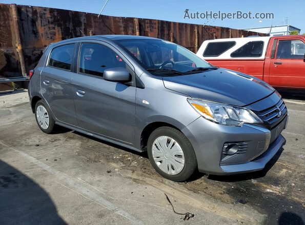 ML32AUHJ6MH012898 2021 MITSUBISHI MIRAGE Угольный Передняя правая четверть