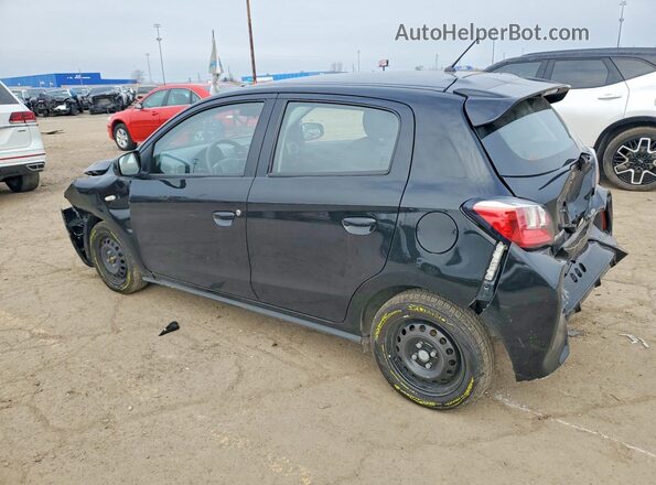 ML32AUHJ7NH008229 2022 MITSUBISHI MIRAGE Black Trasero izquierdo
