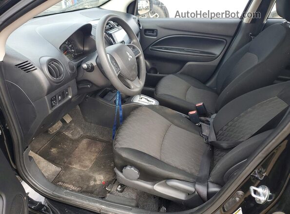 ML32AUHJ7NH008229 2022 MITSUBISHI MIRAGE Black Vista interior delantera