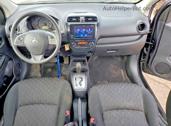 ML32AUHJ7NH008229 2022 MITSUBISHI MIRAGE Black Vista del salpicadero