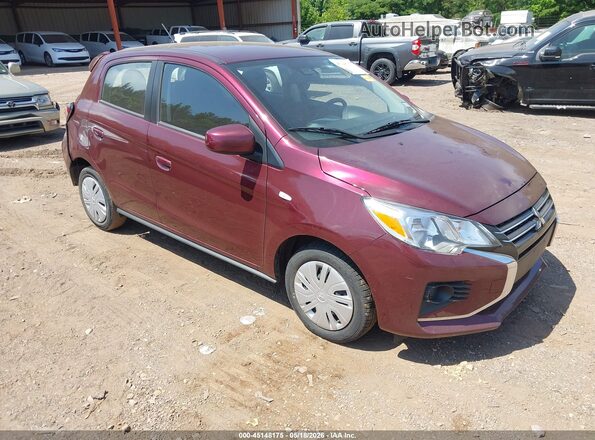 ML32AUHJ7RH027109 2024 MITSUBISHI MIRAGE Фиолетовый Передняя правая четверть