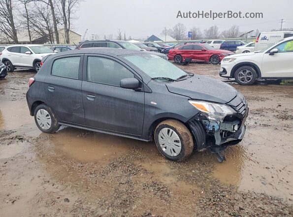 ML32AUHJ7RH037963 2024 MITSUBISHI MIRAGE Угольный Передняя правая четверть