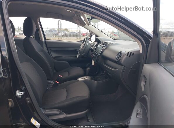 ML32AUHJ8MH012739 2021 MITSUBISHI MIRAGE Черный Вид салона спереди